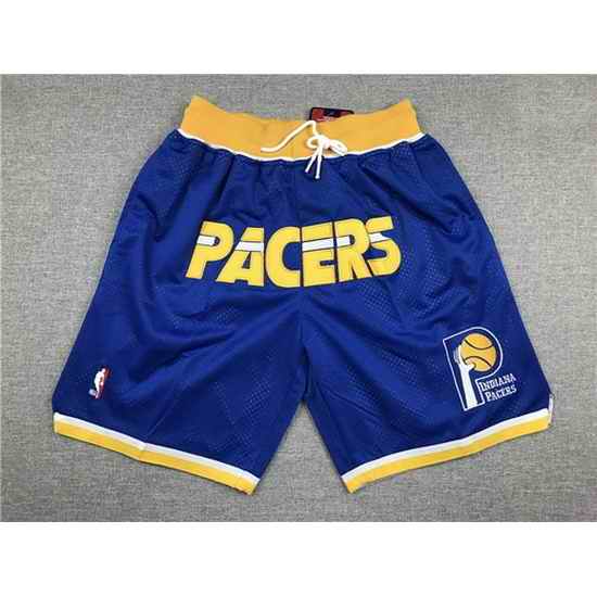 Indiana Pacers Basketball Shorts 005